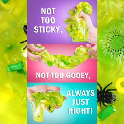 Crazy Aaron’s Slime Charmers - Dumpster Dive, Green Apple Scented Slime