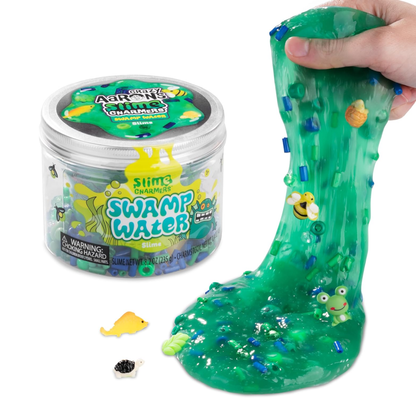 Crazy Aaron’s Slime Charmers - Swamp Water, Raspberry Scented Slime