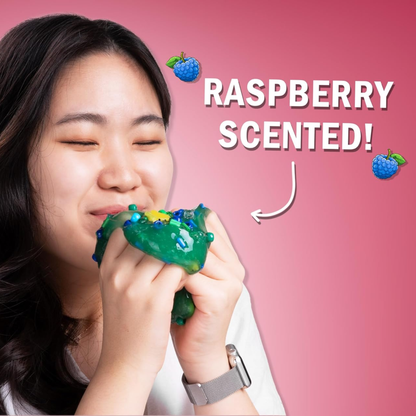 Crazy Aaron’s Slime Charmers - Swamp Water, Raspberry Scented Slime