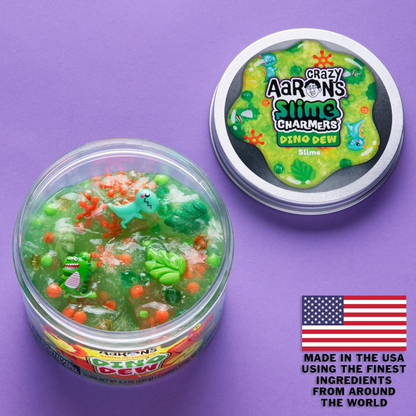 Crazy Aaron’s Slime Charmers - Dino Dew, Banana Scented Slime