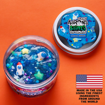 Crazy Aaron’s Slime Charmers - Cosmic Matter, Blueberry Scented Slime