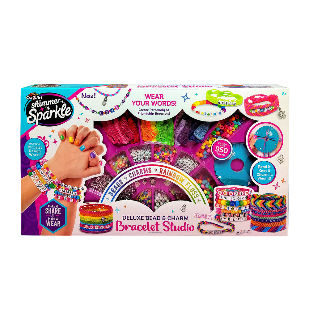 Shimmer N Sparkle - Deluxe Bead & Charm Bracelet Studio