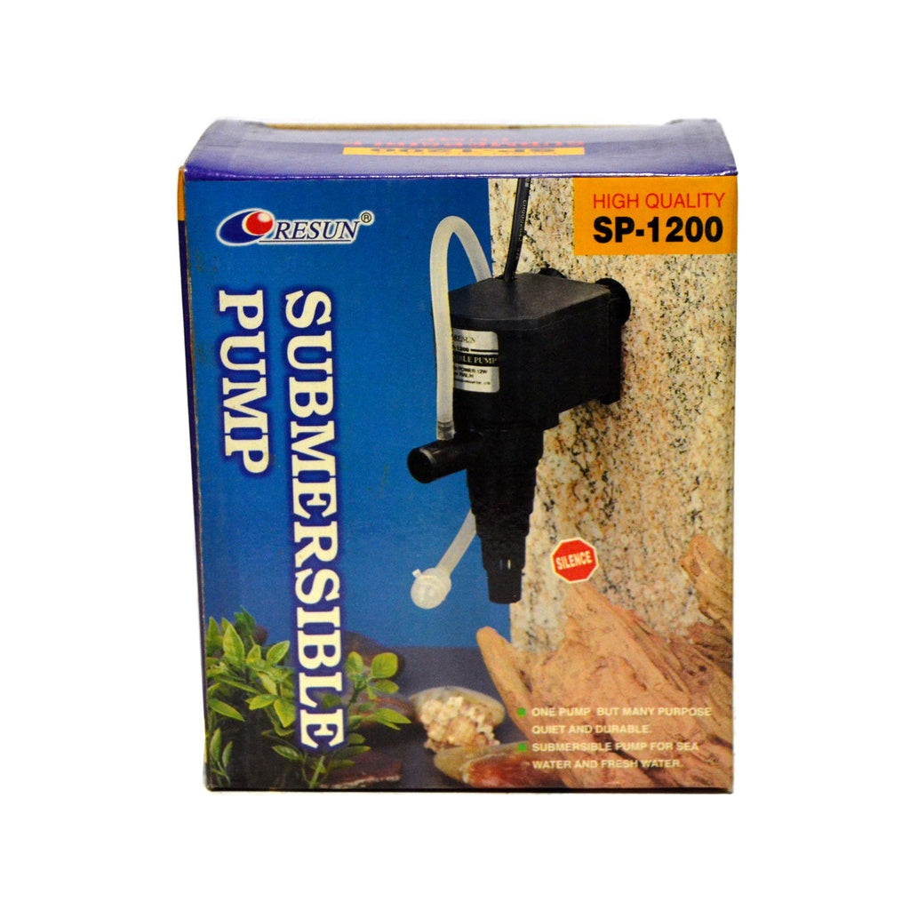 Resun Sp-1200 Submersible Pump 700Lph 12W Power Head For Aquariums, Terrariums Etc.