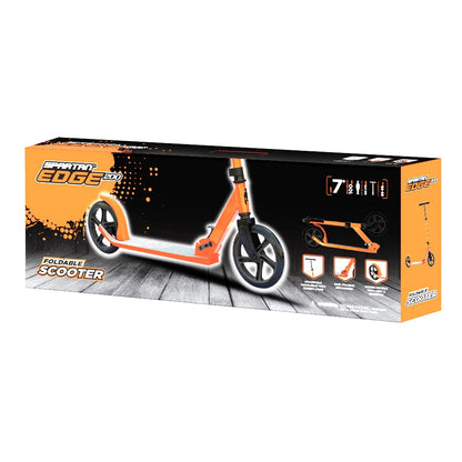 Spartan Edge 200mm Folding Scooters - Orange