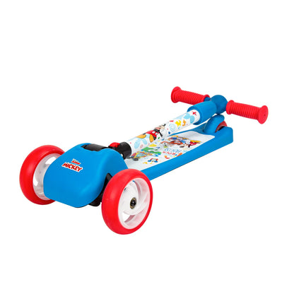 Spartan Mickey 3-Wheel LED Folding Scooter