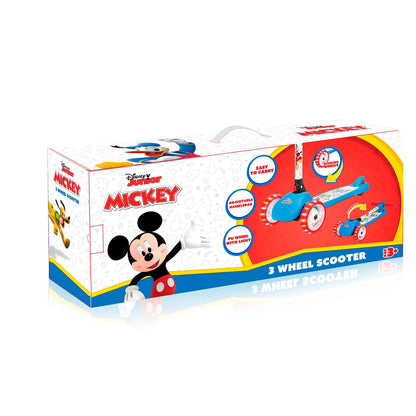 Spartan Mickey 3-Wheel LED Folding Scooter