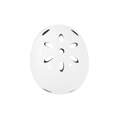 Spartan White Glossy Helmet  - L-58-62cm