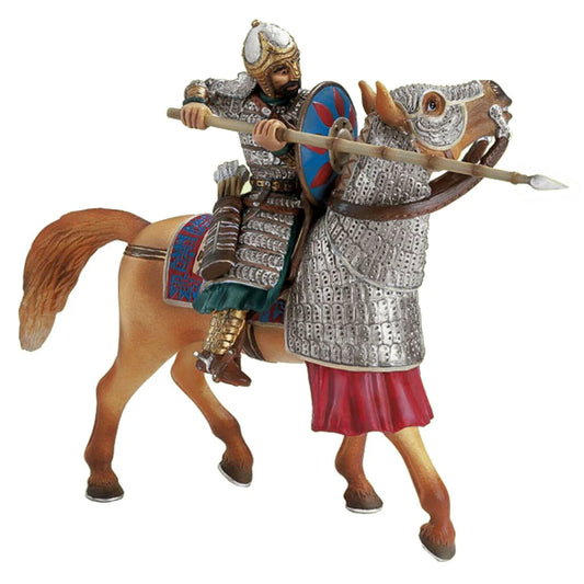 Schleich Knights - Soldier with Spike on Horse - Exclusive