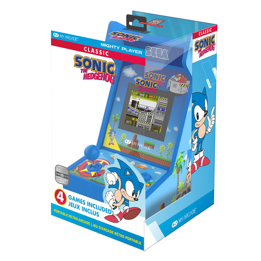 My Arcade Sonic Joystick Player: Sonic The Hedgehog Retro Game Console