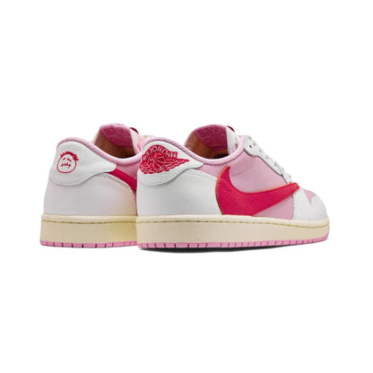 Air Jordan 1 Retro Low OG SP Travis Scott "Sail Tropical Pink"
