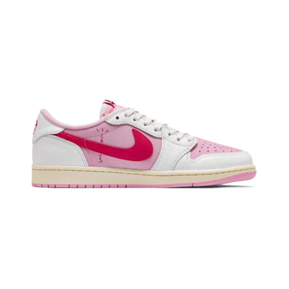 Air Jordan 1 Retro Low OG SP Travis Scott "Sail Tropical Pink"