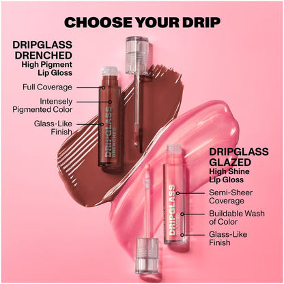 Morphe Dripglass Glazed High Shine Lip Gloss 3.8ml