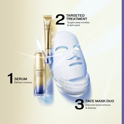 Shiseido Exclusive Vital Perfection LiftDefine Radiance Face Mask (Pack of 6)