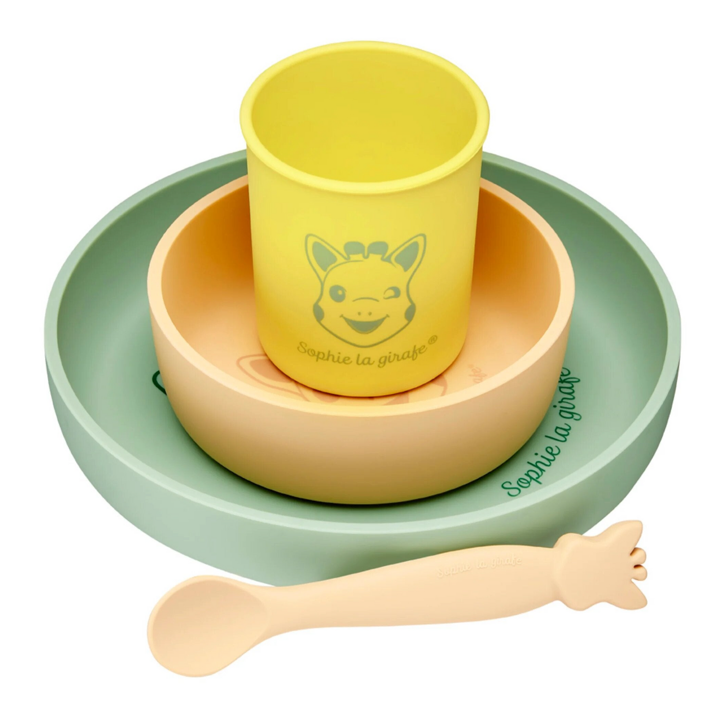 Sophie La Girafe - Il Etait Une Fois Silicone Meal Set