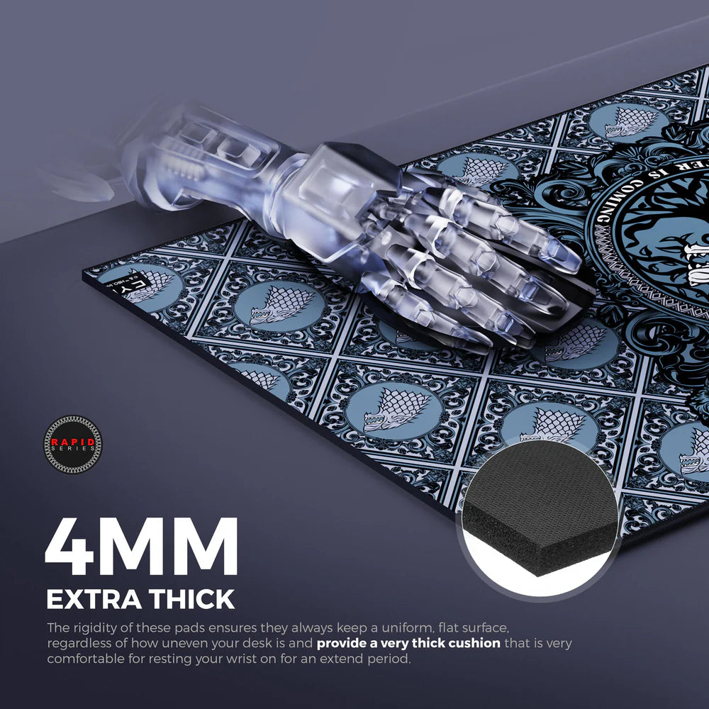 Cybeart House Stark Gaming Mouse Pad