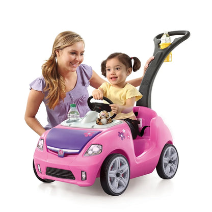 Step2 - Whisper Ride II Single Seater Push Car - Pink