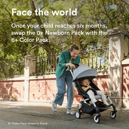 Stokke YOYO3 Black Frame & 0+ & 6+ Taupe Bundle