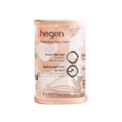 Hegen Teat Slow Flow (2-pack)