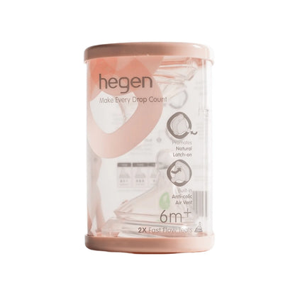 Hegen Teat Fast Flow (2-pack)