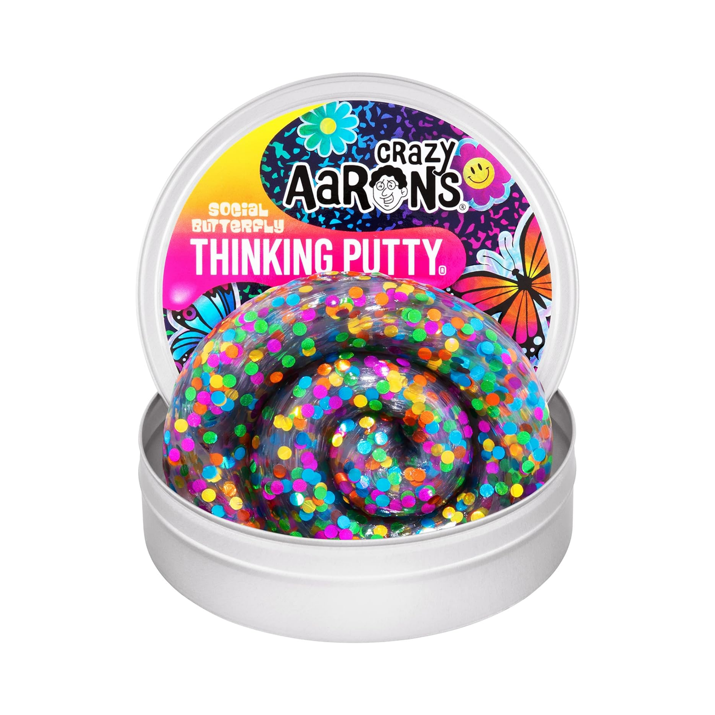 Crazy Aaron's Thinking Putty - Social Butterfly