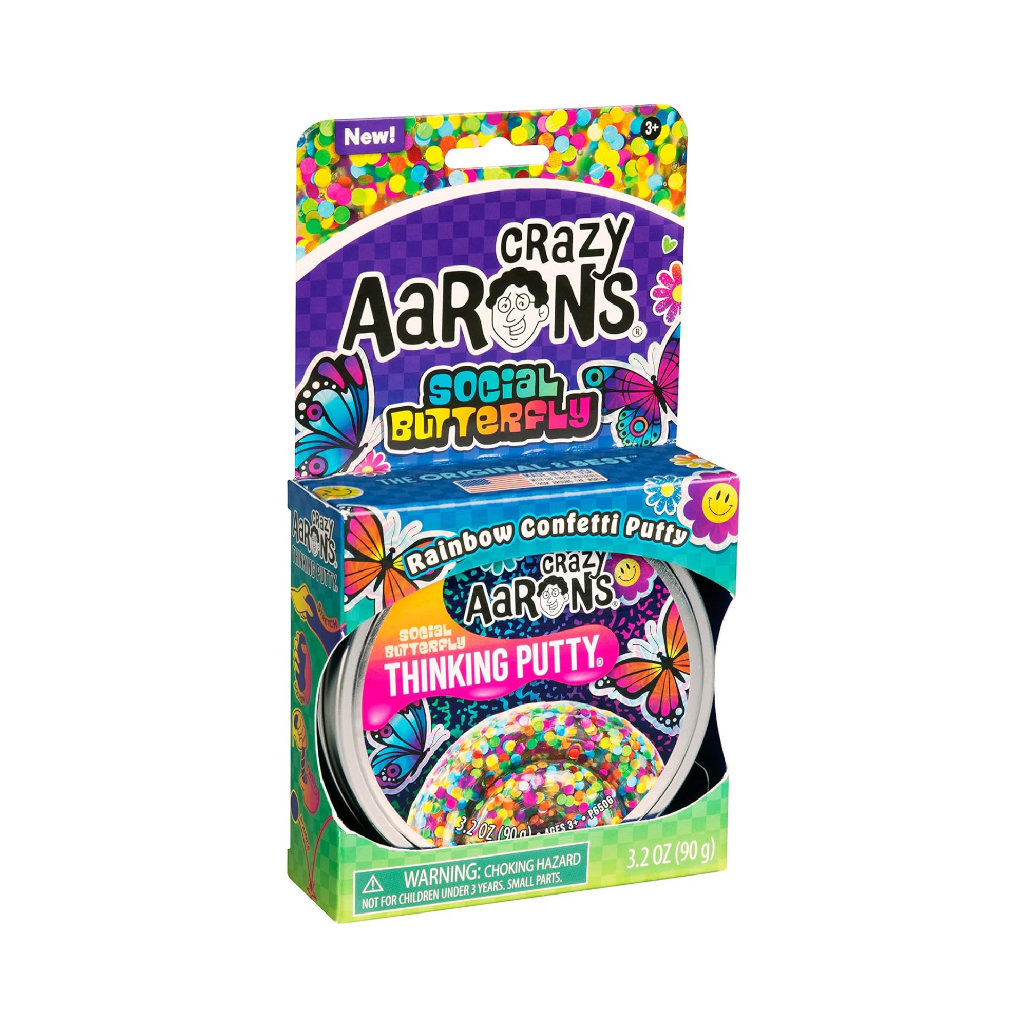 Crazy Aaron's Thinking Putty - Social Butterfly