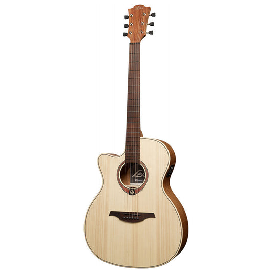 LAG Guitars T70ACE Tramontane Series Left Handed Acoustic Guitar Natural Finish