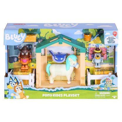 Bluey & Friends Pony Rides Playset