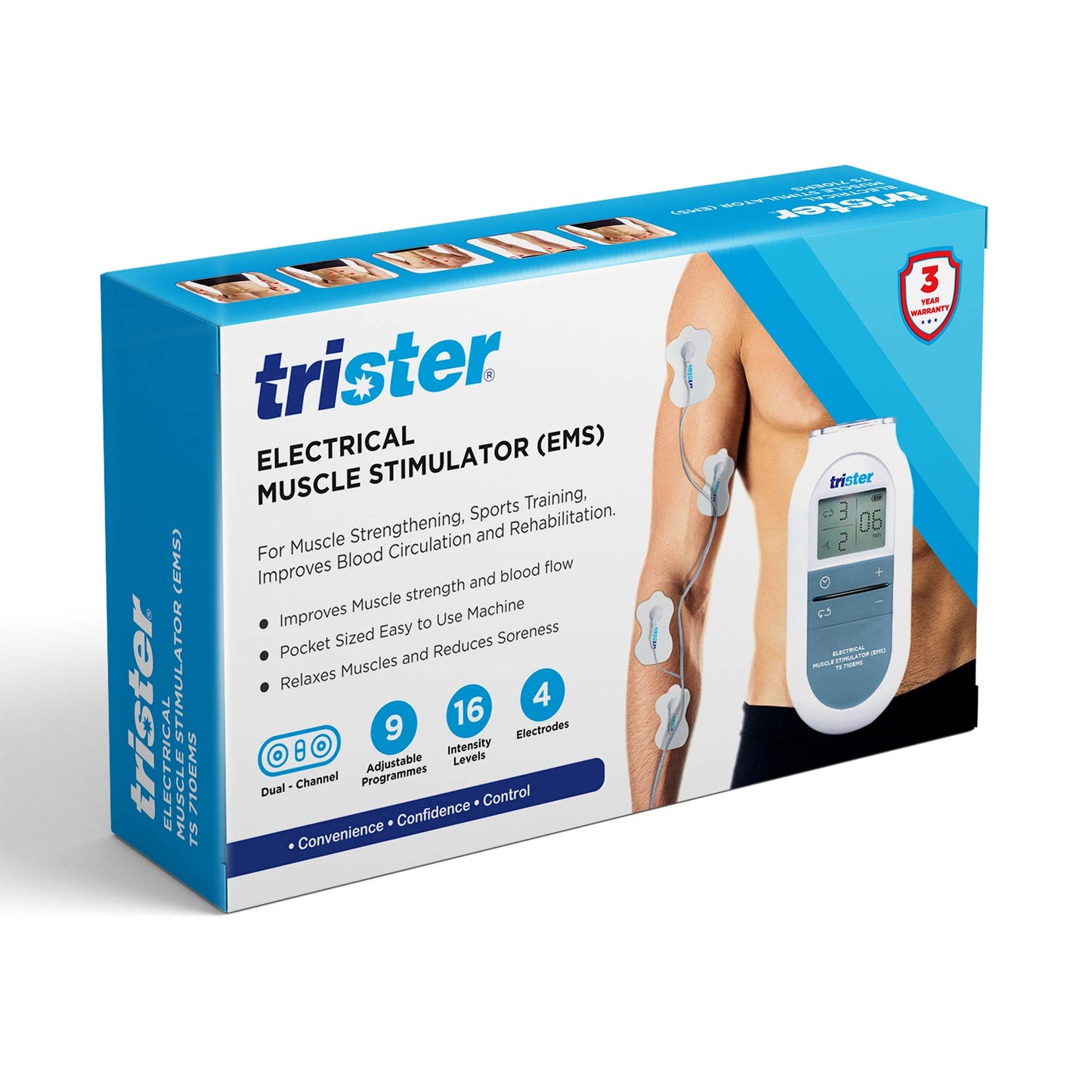TRISTER Electrical Muscle Stimulator
