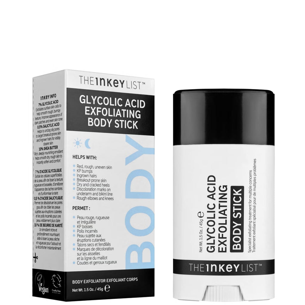 The INKEY List - Glycolic Acid Exfoliating Body Stick 45g