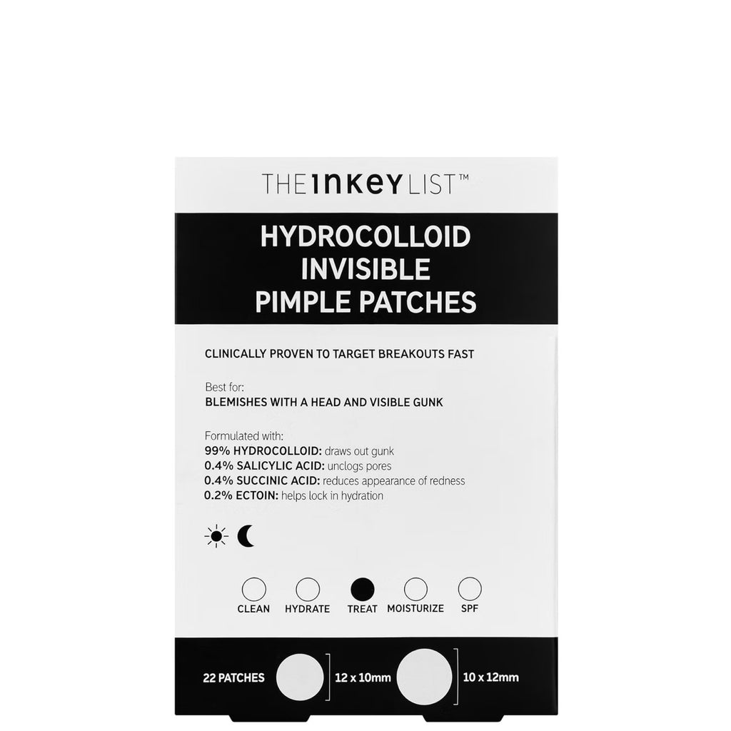 The INKEY List - Hydrocolloid Invisible Pimple Patches