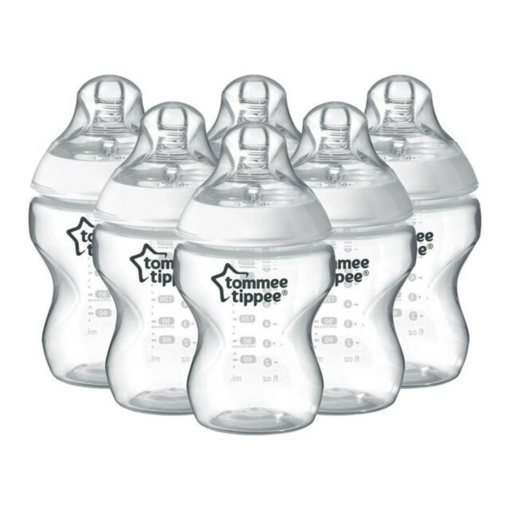 Tommee Tippee - Closer To Nature Feeding Bottle - 6 X 260ml