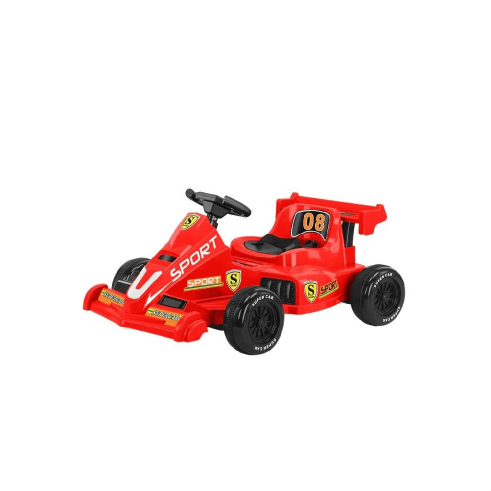 LBB-08-Karting Children’s Electric Racing Car High-Quality Four-Wheel