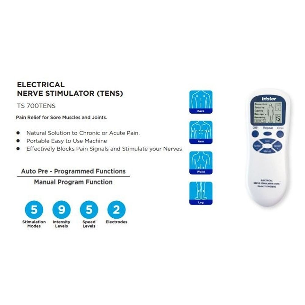 TRISTER TENS Electrical Nerve Stimulator