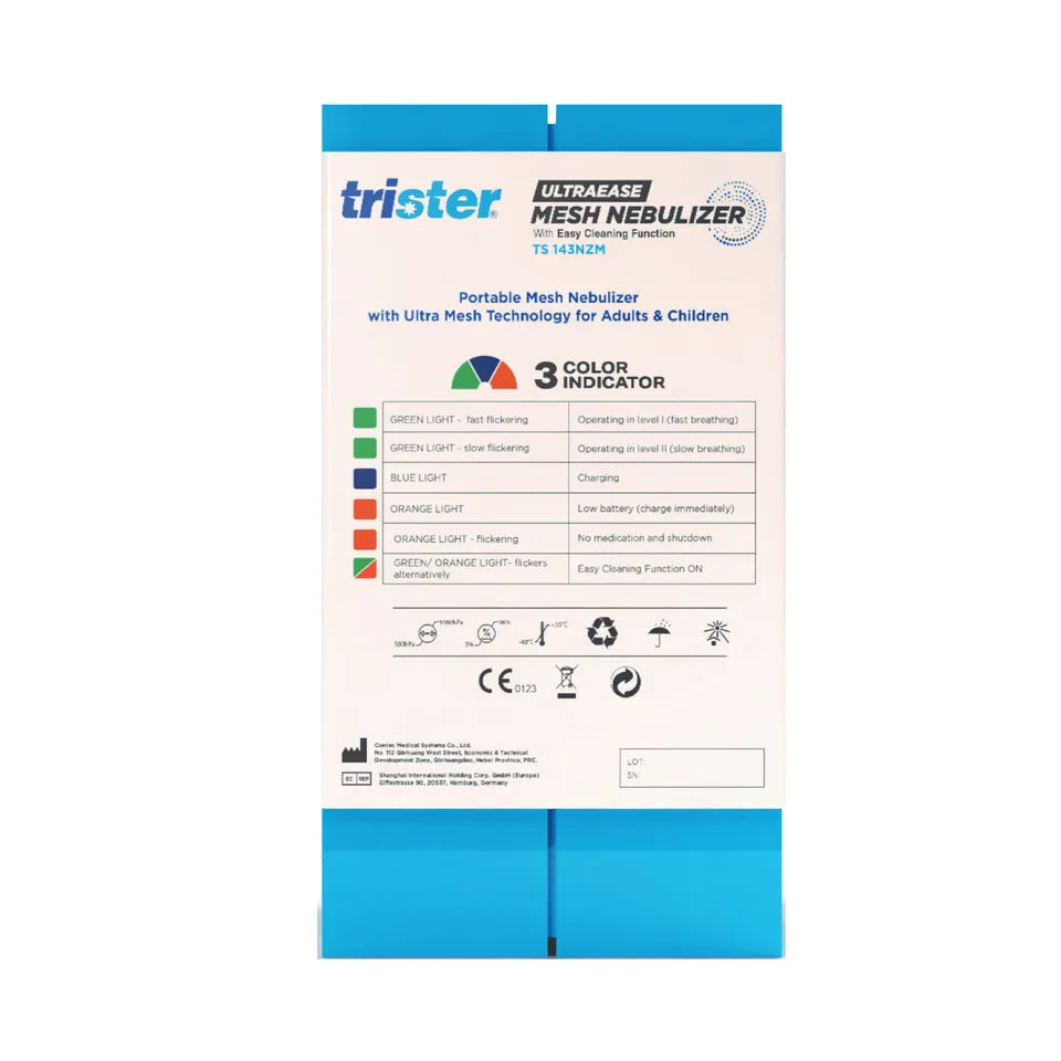 Trister - Ultraease Mesh Nebulizer Kit