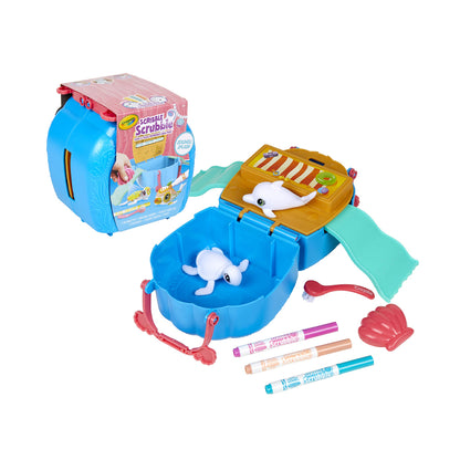 أقلام تلوين سكريبل سكرابي من كريولا - حيوانات المحيط