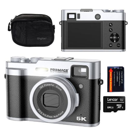 Promage PC-225 Retro-Style Digital Camera