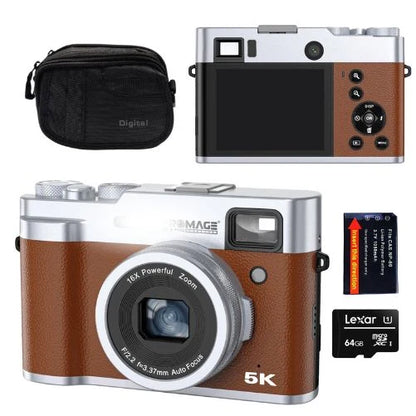 Promage PC-225 Retro-Style Digital Camera