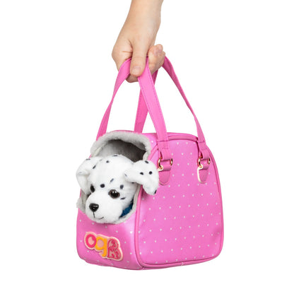 Our Generation 6" Dalmation Pup With Bag & Accessories