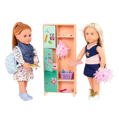 Our Generation Deluxe School Locker Set
