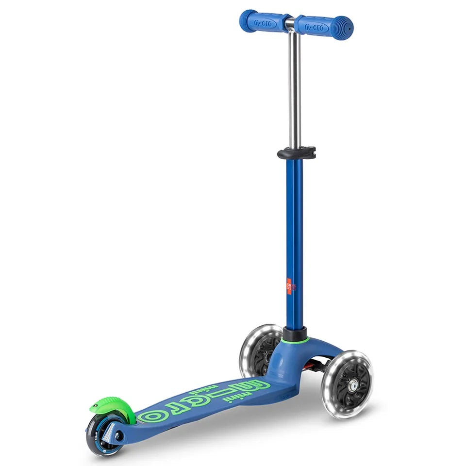 Micro - Mini Deluxe Led Scooter - Crystal Blue