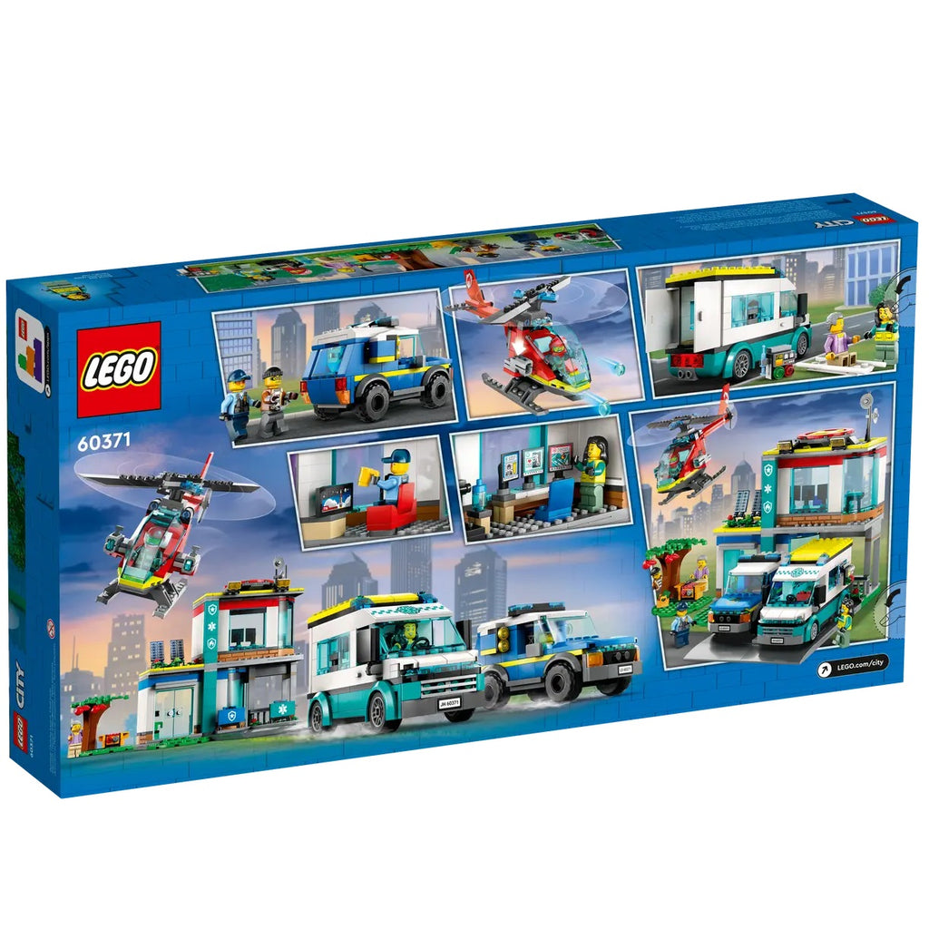 LEGO City 60371 Emergency Vehicles