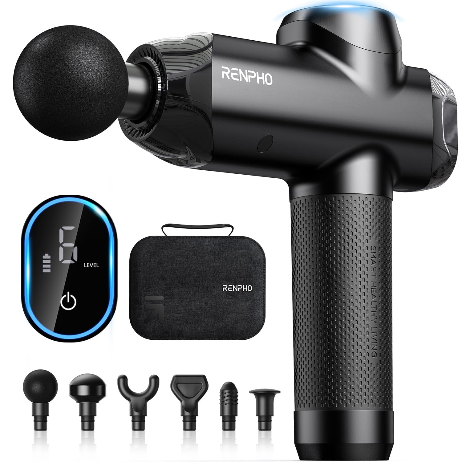 Renpho R3 Power Upgrade Massage Gun - Black