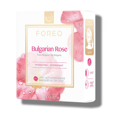 FOREO Bulgarian Rose UFO Moisture-Boosting Face Mask (6 Pack)