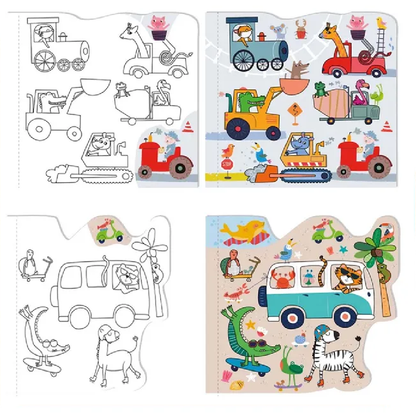 لوحة مائية سحرية من أفينير - ركوب و طيران 