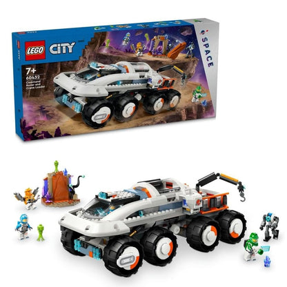 LEGO 60432 City: Space Command Rover and Crane Loader