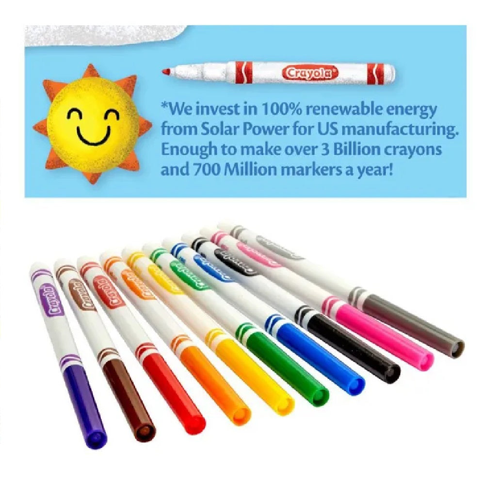 Crayola Classic Fine Line Color Max Markers 10ct