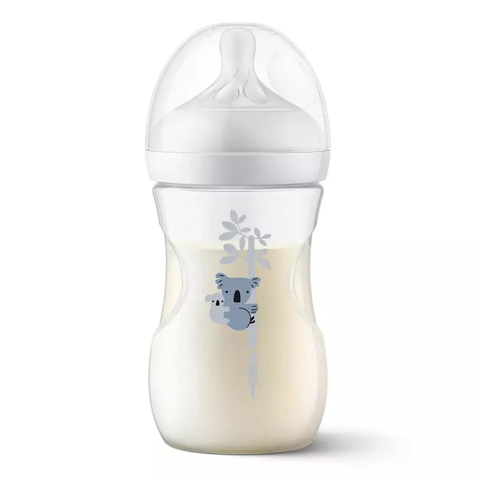 Philips Avent Natural 3.0 Feeding Bottle, 260ml - Koaola - White