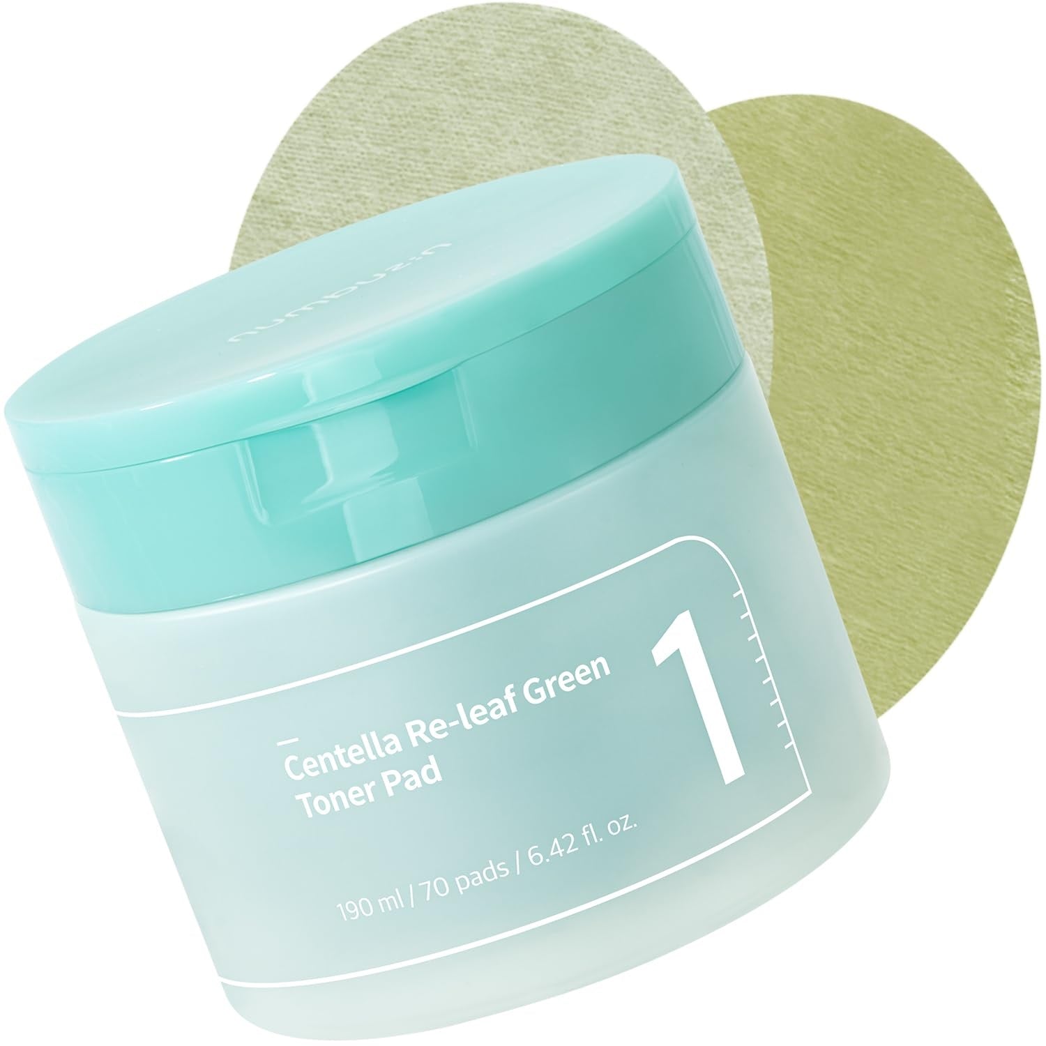 NUMBUZIN No.1 Centella Re-Leaf Green Toner Pad 190ml / 70 Pads