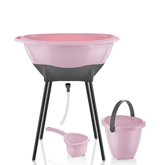 Babyjem - Elegant Bath Tub Set - Pink