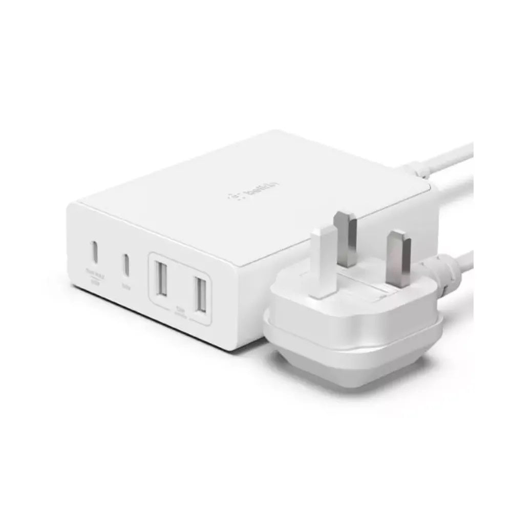 Belkin Boost Charge Pro 108W 4-Port GaN Charger, White
